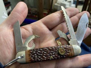 Remington Umc Usa R - 4 Scout Pocket Knife Unsharpened
