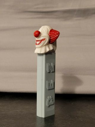 Vintage Bozo The Clown No Feet Pez Dispenser - - Austria - White Stem