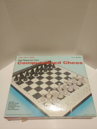 Vintage Radio Shack 1650 Fast Response Time Computerized Chess