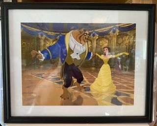 Beauty And The Beast 2010 Exclusive Commemorative Lithograph In Frame