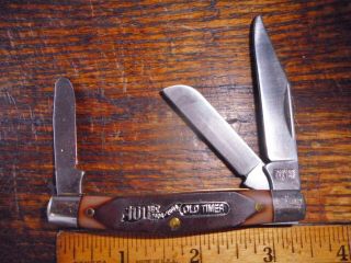 Vintage Schrade Usa 100th 1904 - 2004 Old Timer 34ot Pocket Knife