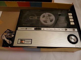 Vintage GE The Complete Portable Tape Recorder Reel to Reel M8080 3