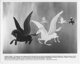 Fantasia Disney Movie Lobby Publicity Still Photo Pegasus