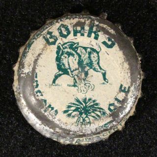 Boars Head Cream Ale •sc Tax• Cork Beer Bottle Cap Krueger Newark,  Jersey Nj