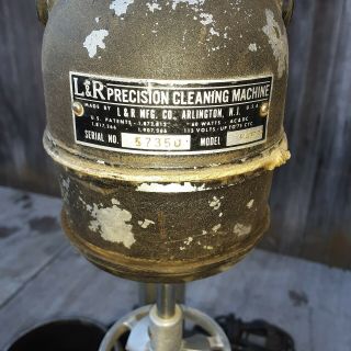 Vintage L&R MASTER Precision Cleaning Machine less accessories 3