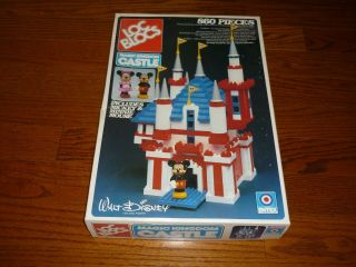Loc Blocs Magic Kingdom Castle,  Walt Disney World,  1981 Entex 1310