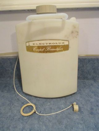 Vintage Electrolux Carpet Shampooer B8 Solution Bottle Cap Fitting And Hose