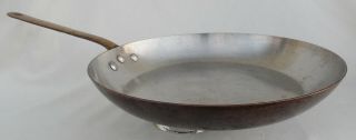 Large Vintage Sur La Table (stl) 12 " Copper Fry Pan,  Skillet Made In France