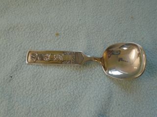 Vintage Norwegian 830s Silver Spoon.  Magnus Aase Bergen Norway
