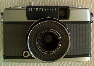 [ex,  ] Vintage Olympus Pen Ees - 2 Half Frame 35mm Film Camera