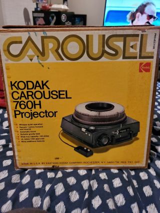 Vintage Kodak Carousel 760h Projector