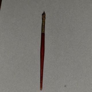Vintage Eagle Pencil Co.  York Fountain Dip Pen 14k Gold Nib 7 "