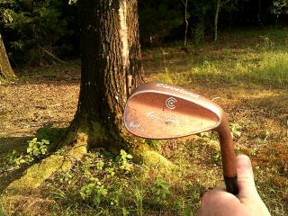 Vintage Cleveland Tour Action 588 Becu Copper 60 Wedge.  Sharp Tight Looky