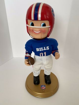 Vintage Nfl Football Buffalo Bills " Rockin Randall " Doll 17 " Sings & Dances
