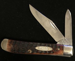 Case Xx 6207 Chestnut Bone Mini Trapper Knife