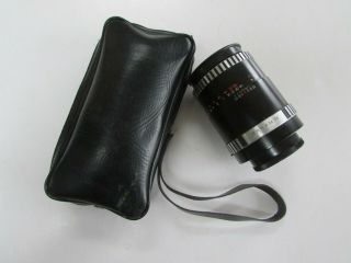 Vintage Carl Zeiss Jena Ddr Slr Camera Lens S 1:3.  5 F = 135mm 9594089 Screw Mo