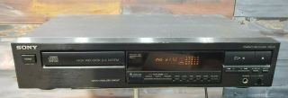 Vintage Sony Cdp - 23 Cd Player Audiophile Fully
