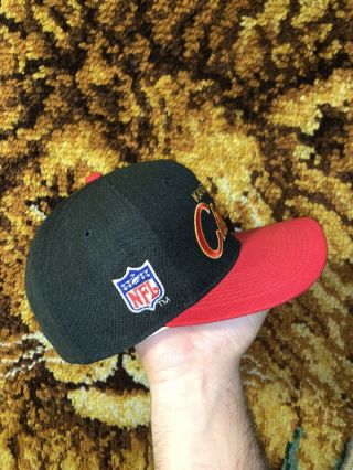 Vtg Kansas City Chiefs Sports Specialties Script Snapback Hat 2