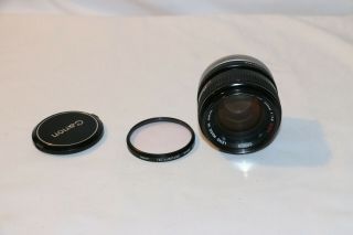 Vintage Canon Fd 50mm F/1.  4 Ssc Lens Usa Seller