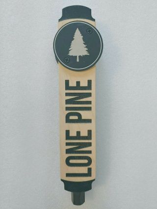 Lone Pine Brewing Portland Maine 10.  5 " Draft Beer Keg Bar Tap Handle