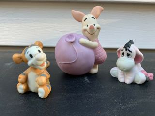 Disney Piglet Holding Balloon From Winnie The Pooh Baby Eeyore & Tigger Ceramic