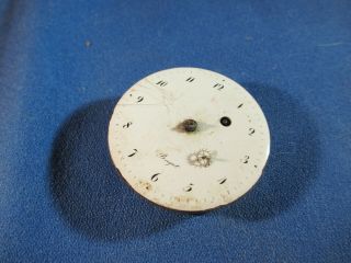 Watchmaker Estate Vintage Pocket Watch Movement Marked Breguet 4 Parts