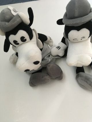 Disney Beanie Baby Bean Bag Plush Horace Horse Clarabelle Cow Black And White