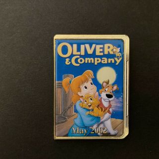 12 Months Of Magic - Dvd Case - Oliver And Company Disney Pin 11542