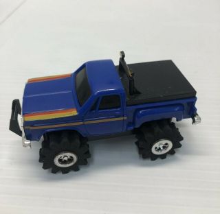Vintage Schaper Stomper 4x4 Blue Chevrolet Truck