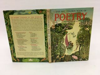 Vtg The Big Golden Book Of Poetry 85 Childhood Favorites 1963 Golden Press Hc