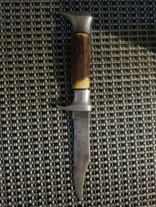 Vintage Edge Mark 54 Germany Hunting Knife W Sheath