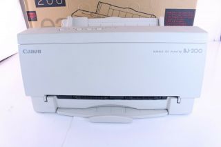 Vintage Canon Bj - 200 Laser Quality Printing Bubble Jet Printer