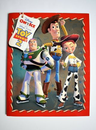 Disney On Ice Toy Story 2 Program Book Souvenir Book 2001 Disney/pixar