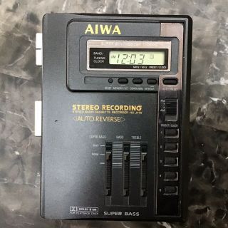 Vintage Aiwa Hs - J470 Stereo Radio Cassette Recorder.