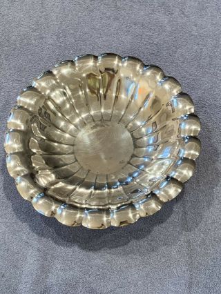 Vintage Silver Plated Bowl By Reed & Barton