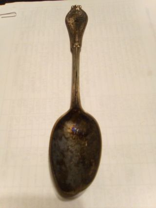 Vintage Tiffany And Co Silver Plated Serving Spoon 8 ½ "
