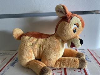 Disney Store Exclusive Bambi Plush 13 " Stuffed Animal Toy Reindeer C