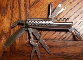 Vtg Stainless Steel Rostfrei German Pocket Knife
