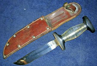 Unusual Vintage Wwii Era Theater Made Fighting Or Gp Knife One Of A Kind