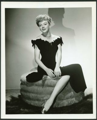 Leslie Brooks In Stunning Dress Vtg 1940s George Hurrell Portrait Photo