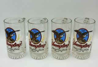 Set Of 4 Yuengling Beer Glasses " America 