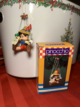 Disney Pinocchio A Real Boy For Christmas By Enesco Christmas Ornament