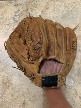 Vintage Nokona Baseball Glove Right Handed Throw Leather Glove