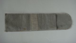 Georg Jensen Ny Flannel Anti - Tarnish Storage Bag For 1 Or 2 Sterling Utensils