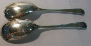 1929 BERKELEY Silverplate SALAD SERVING Fork & SERVING Spoon WM A ROGERS AA 3