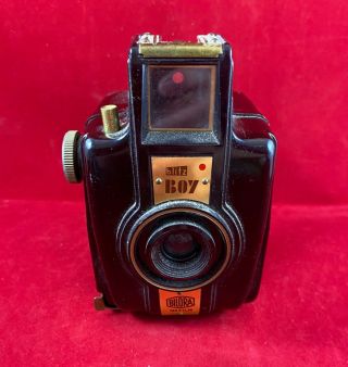 Vintage Blitz Boy Camera By Bilora,  Made In Germany,  1950s,  Bakelite,