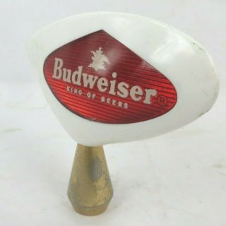 Vintage Budweiser Beer Tap Handle Knob Keg Bar Mcm Mid Century Modern Design :)