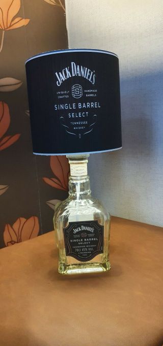 Jack Daniels Whiskey Single Barrel Bottle Light Man Cave Bar Pub