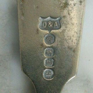 Vintage Daniel & Arter Ltd Silver Plated Table Spoon