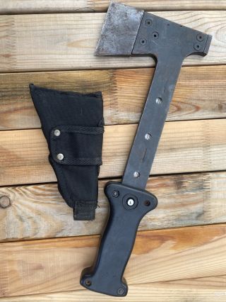 Vintage S & S Arms Co Hikers Survival Tactical Hatchet Knife Albuquerque,  Nm Usa